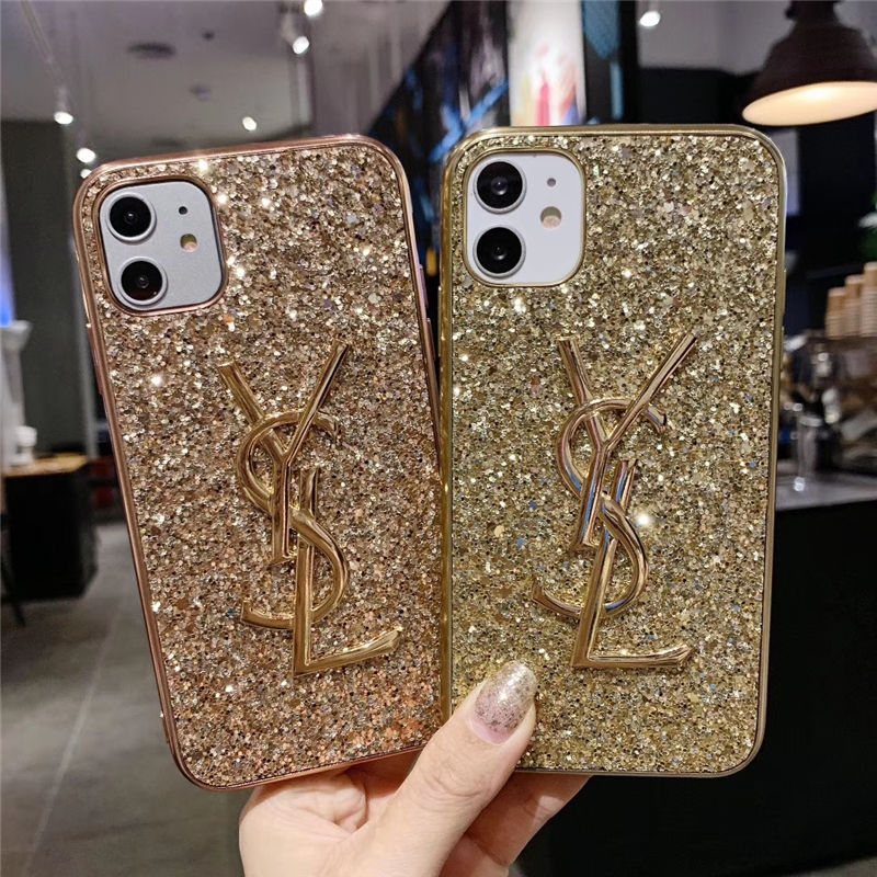 ysl iphone14/14promaxケース キラキラ