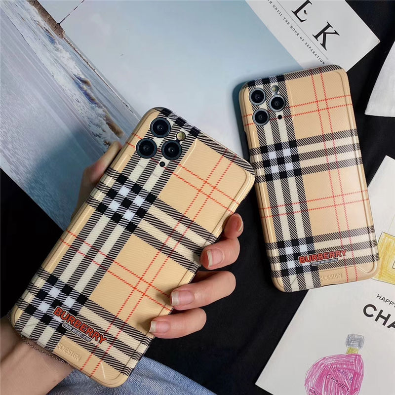 バーバリー アイ フォン ケース15 チェック柄 BURBERRY iPhone15pro