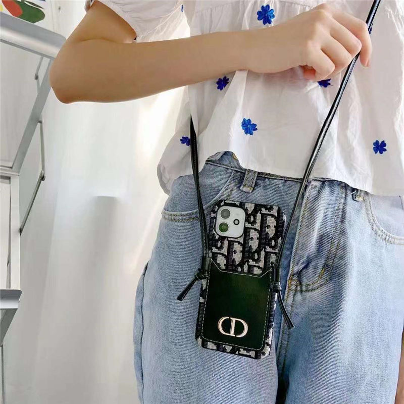 dior スマホケースiphone15/15pro 斜 めがけ おしゃれ iphone14promax  