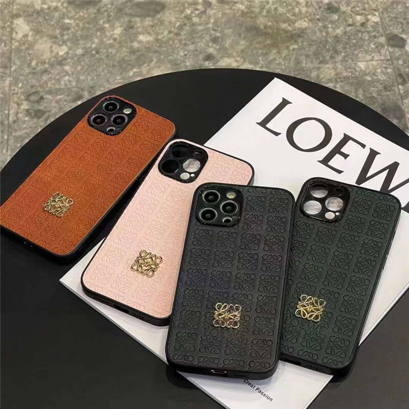 loewe風 iphone14/14promaxケース ペア