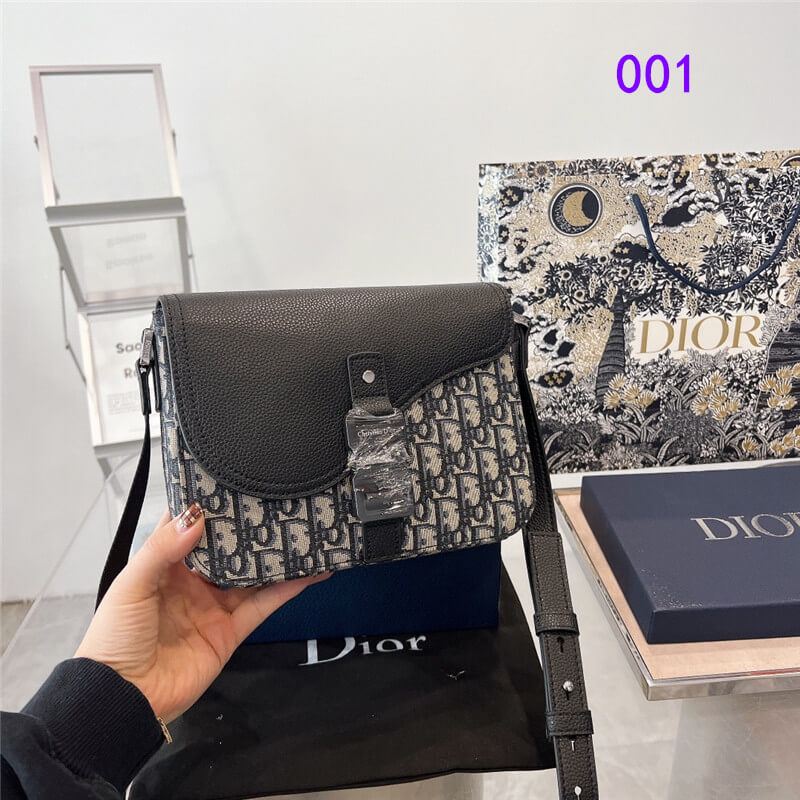 ディオール SADDLE メッセンジャーバッグ dior ショルダー バッグ  