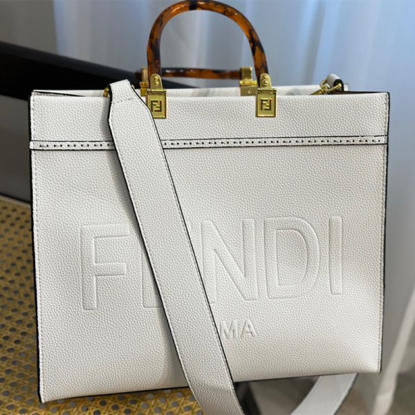 fendi トートバッグ フェンディ サンシャイン ビジネス トートバッグメンズ レディース 大容量 2way ハンドバッグ - 画像 (3)