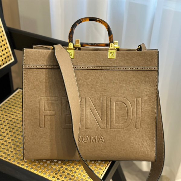fendi トートバッグ フェンディ サンシャイン ビジネス トートバッグメンズ レディース 大容量 2way ハンドバッグ - 画像 (2)
