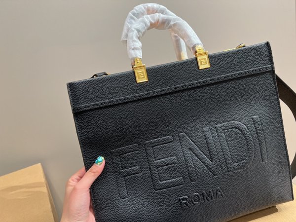 fendi トートバッグ フェンディ サンシャイン ビジネス トートバッグメンズ レディース 大容量 2way ハンドバッグ - 画像 (5)