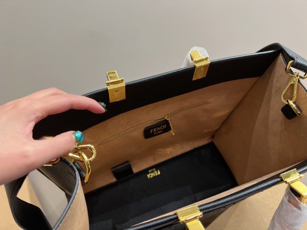 fendi トートバッグ フェンディ サンシャイン ビジネス トートバッグメンズ レディース 大容量 2way ハンドバッグ - 画像 (7)