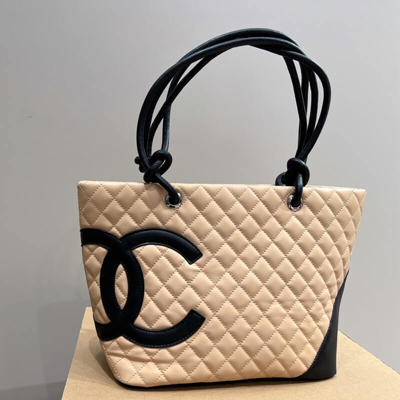 トートバッグ◆極美品◇CHANEL◆シャネル 正規品 カンボンラインラージトートバッグ