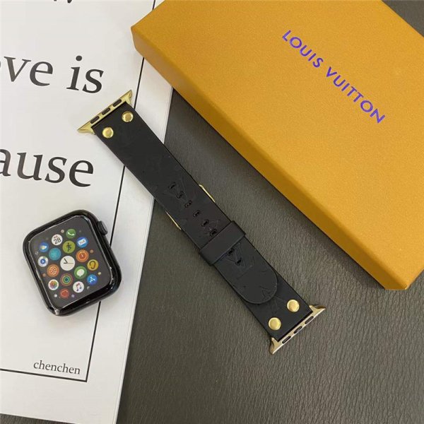 アップル ウォッチ バンド ヴィトン apple watch バンド 高級 ブランド 40/41mm 44/45mm スマート ウォッチ ベルト おしゃれ 腕時計 ベルト 交換 メンズ レディース - 画像 (5)