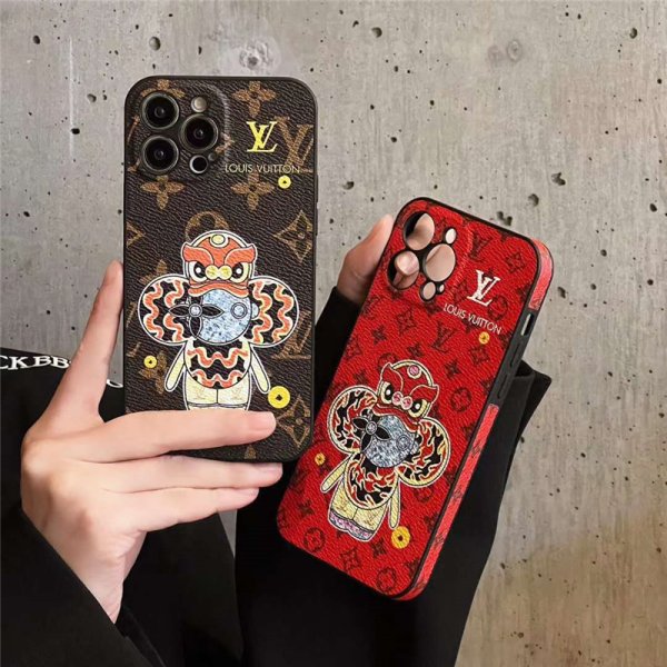 ヴィトン風 iphone15/15promx ケース ルイ ヴィトン ライオン iphone14/14pro ケース 大人可愛い iphone13pro/12 スマホケース ブランド おしゃれ