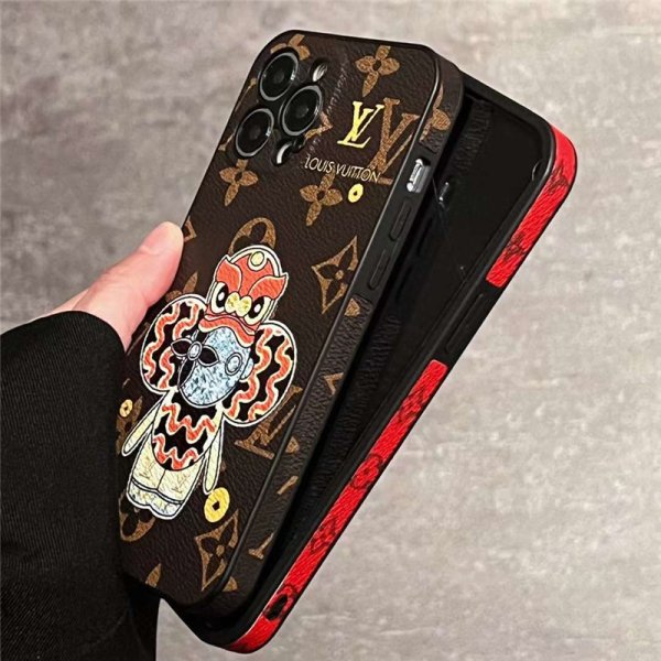 ヴィトン風 iphone15/15promx ケース ルイ ヴィトン ライオン iphone14/14pro ケース 大人可愛い iphone13pro/12 スマホケース ブランド おしゃれ - 画像 (6)