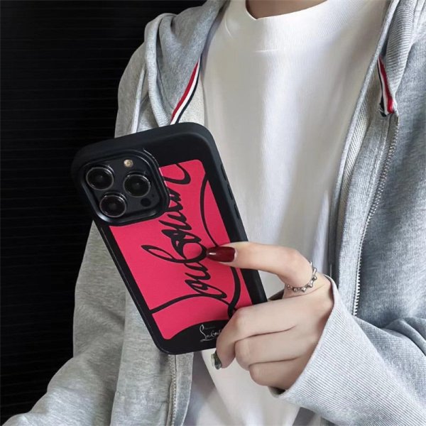 ルブタンアイフォンケース16/16pro アイホン15pro ケース 流行り ブランド iphone14/14promax ケース 人気 スマホ カップル ケース iphone13/12 カバー おすすめ - 画像 (4)