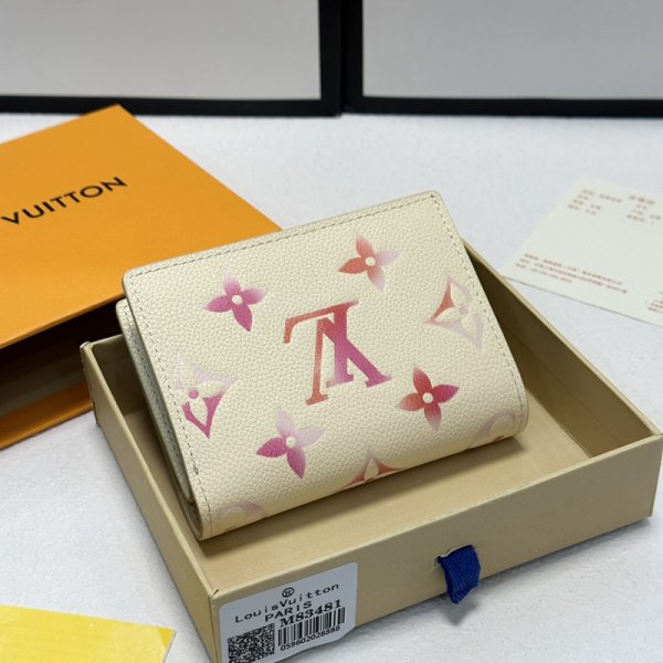 ルイ ヴィトン 財布 レディース 人気 ルイ ヴィトン ポルトフォイユ クレア 二 つ折り 財布 可愛い ウォレット ハイ ブランド 財布 レディース