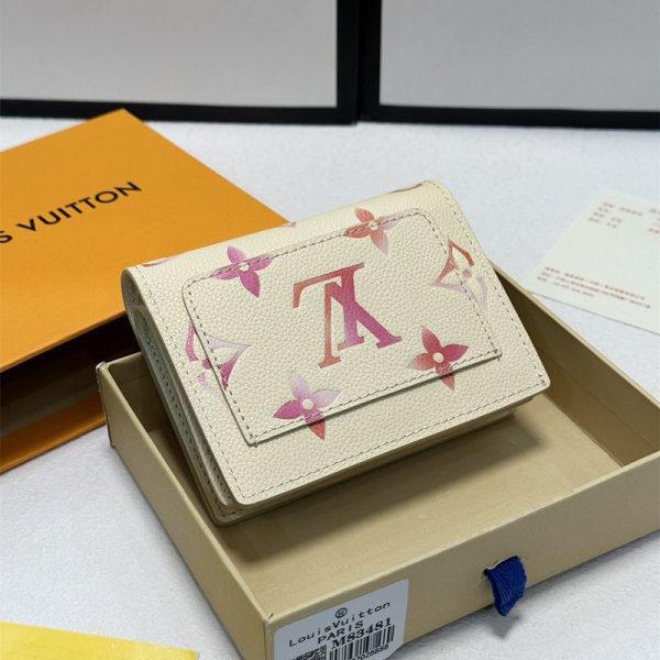 ルイ ヴィトン 財布 レディース 人気 ルイ ヴィトン ポルトフォイユ クレア 二 つ折り 財布 可愛い ウォレット ハイ ブランド 財布 レディース - 画像 (6)