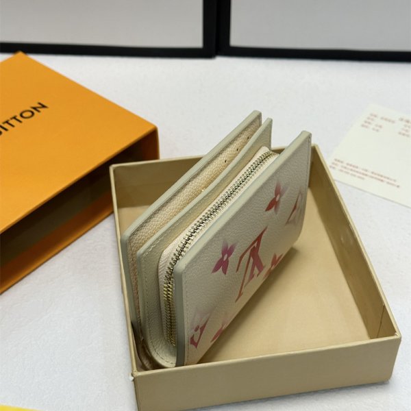 ルイ ヴィトン 財布 レディース 人気 ルイ ヴィトン ポルトフォイユ クレア 二 つ折り 財布 可愛い ウォレット ハイ ブランド 財布 レディース - 画像 (3)