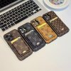 ルイヴィトン iphone17/17air ケース gucci iphone17pro ケース 背面 収納 ハイ ブランド iphone16pro/16promax ケース おしゃれ メンズ スマホケース カード ケース 付き